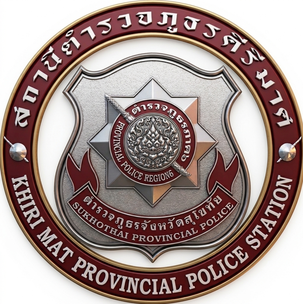 สถานีตำรวจภูธรคีรีมาศ logo